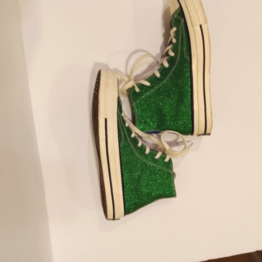RARE UNISEX JW Anderson x Converse Chuck 70 High Glitter Pack High Tops - Picture 11 of 15